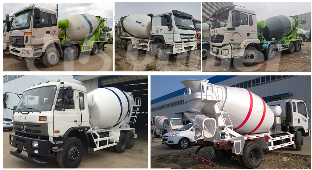 Concrete mixer truck camera system installation